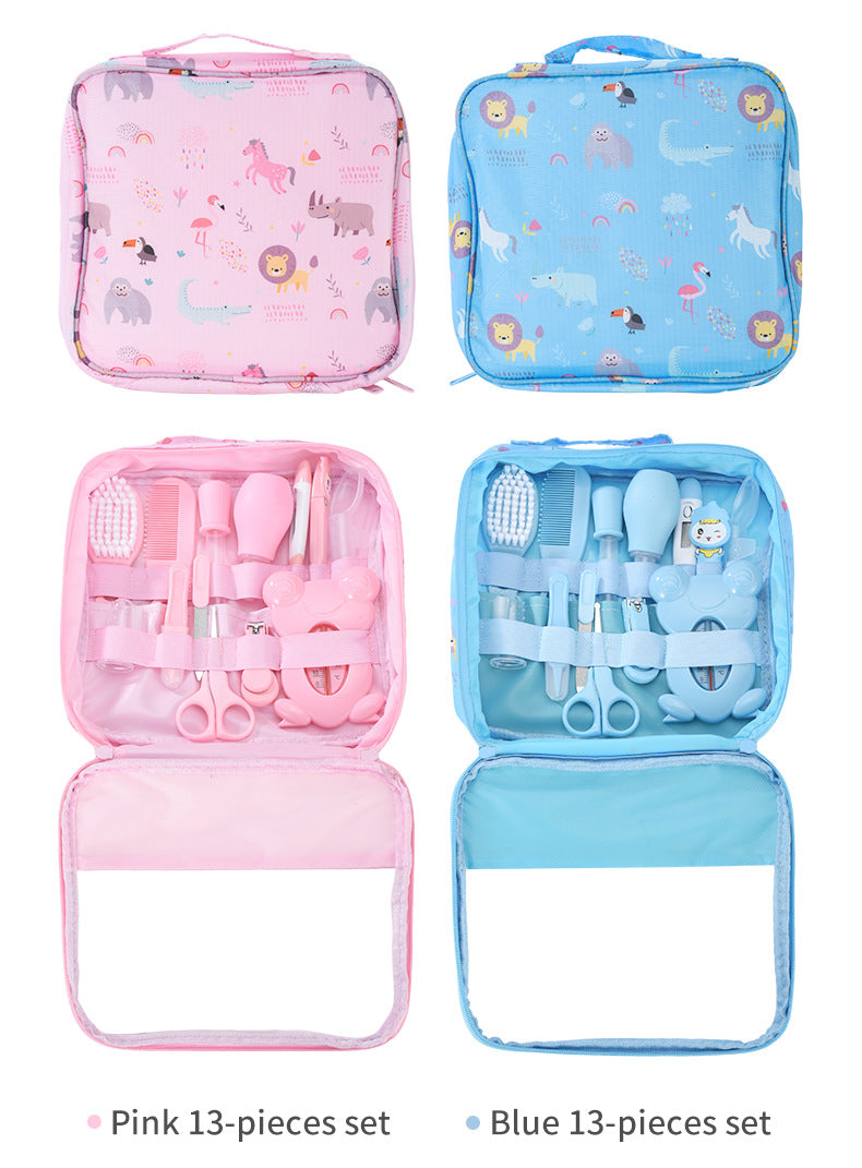 Kit de Cuidados para Bebês com 13 Peças com Bolsa BabyCare - Últimas Unidade