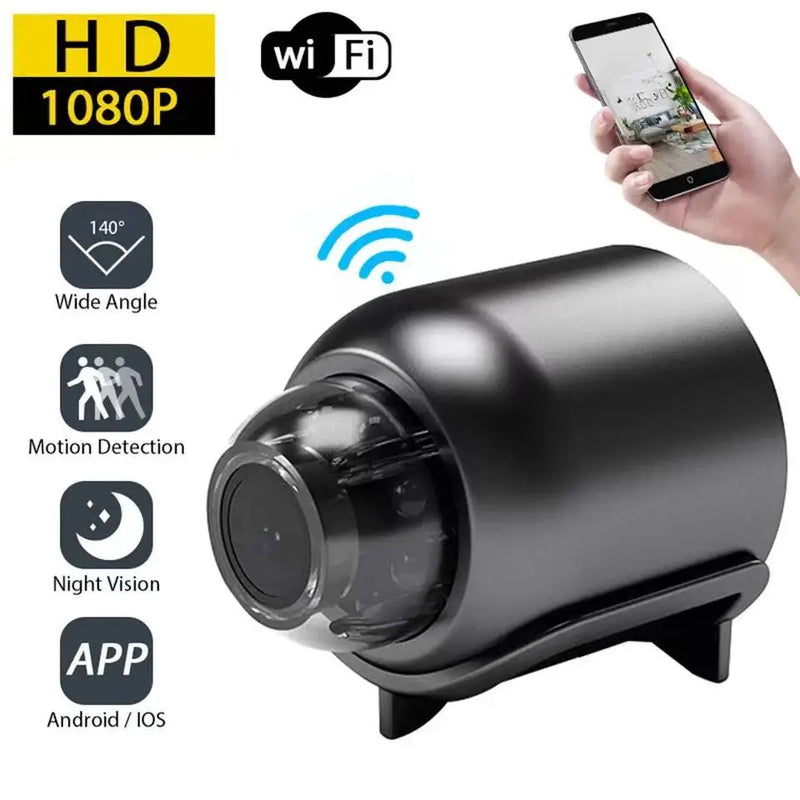 Câmera Mini HD 1080P WiFi Sem Fio com Visão Noturna MiniGuard X5 - 50% OFF