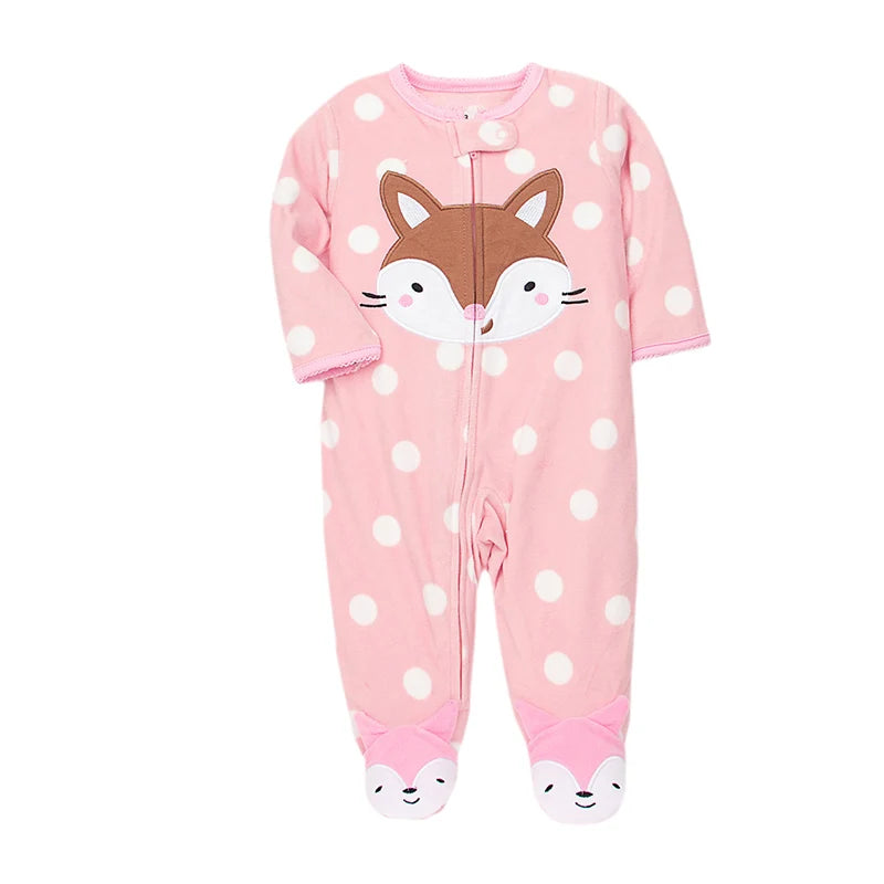 Roupinha de Bebê Unissex Animal para Outono/Inverno - 45% OFF