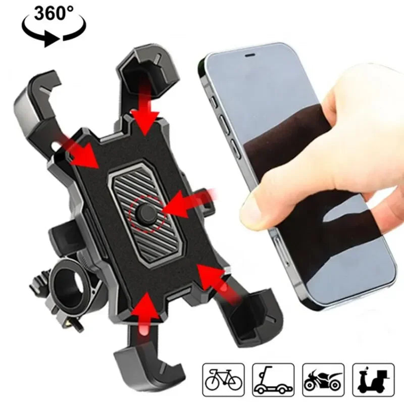 Suporte Universal de Celular 360 Giratório Perfeito para Carrinho de Bebê - 45% OFF