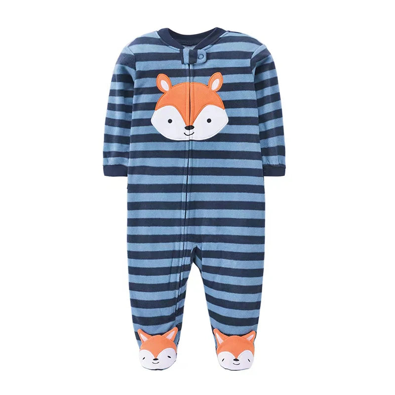 Roupinha de Bebê Unissex Animal para Outono/Inverno - 45% OFF