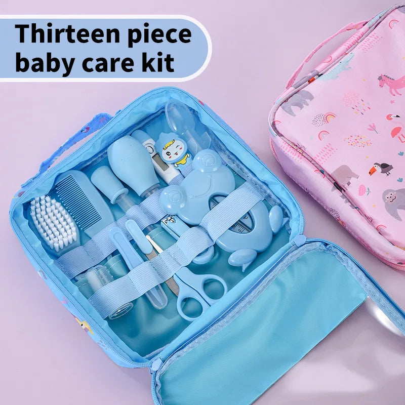 Kit de Cuidados para Bebês com 13 Peças com Bolsa BabyCare - Últimas Unidade