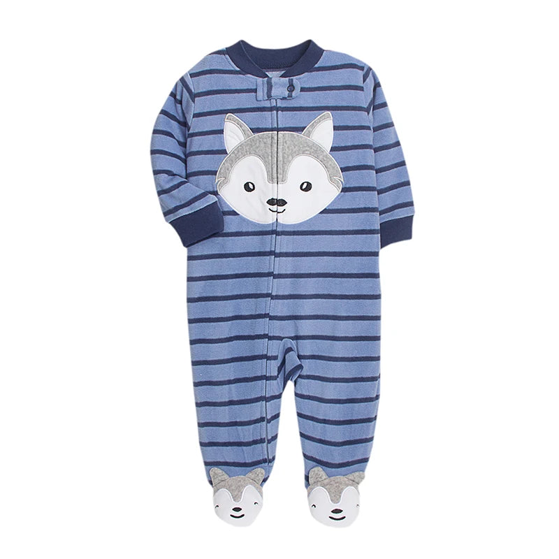 Roupinha de Bebê Unissex Animal para Outono/Inverno - 45% OFF