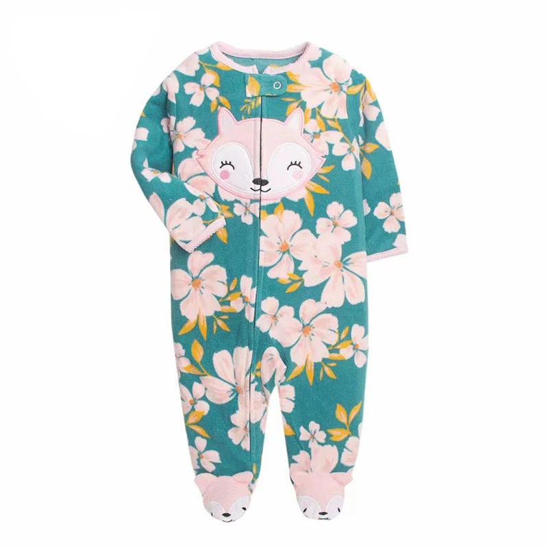 Roupinha de Bebê Unissex Animal para Outono/Inverno - 45% OFF